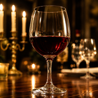 Verre à vin rouge classique, grand gobelet sur pied pour la maison, le dîner, le salon, la restauration, la distribution en gros, plusieurs tailles