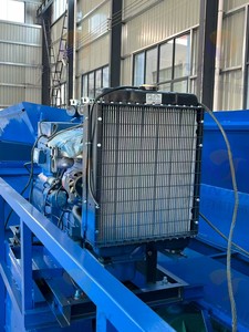 Machine de formage de canaux de drainage trapézoïdaux hydrauliques pour pavés de route en béton, moteur MXT100-900, puissance 3KW, 400m/jour - Product Image 6