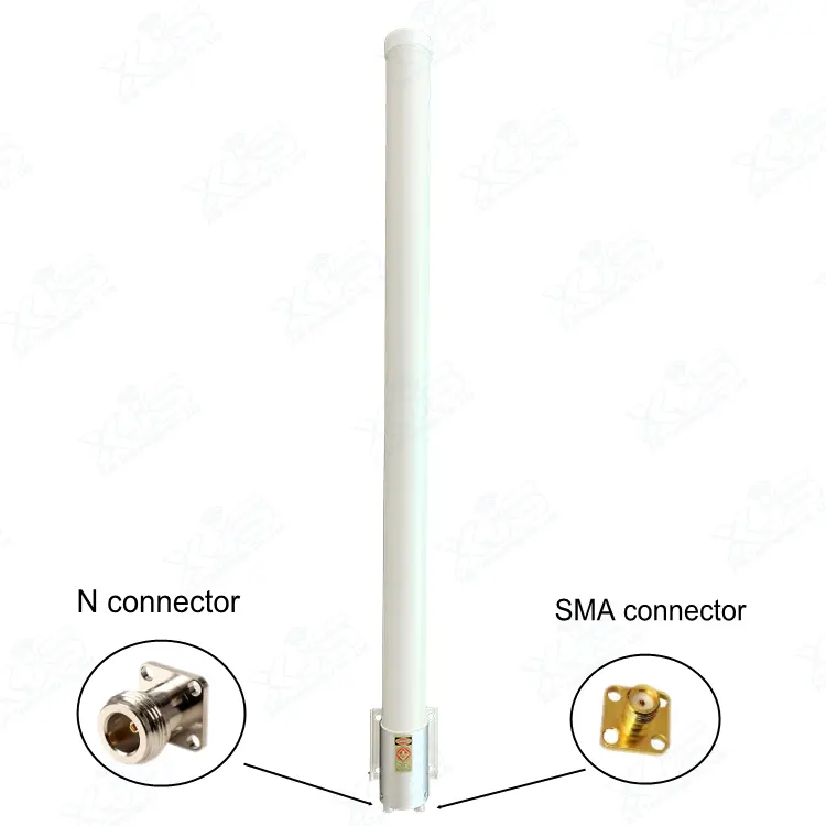 Superventas 2,4/5,8 GHz 10dBi Banda dual Polaridad dual Omni Wifi Antena de largo alcance 50km