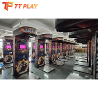 Machine de jeu électronique de boxe et de kick-boxing à monnayeur avec paiement par carte pour centres de jeux et centres commerciaux