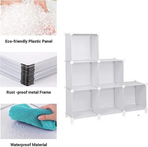 Cubo de tres rejillas <span class=keywords><strong>blanco</strong></span> de <span class=keywords><strong>resina</strong></span> PP fácil de montar Cocina hogar omnipotencia organizador Cocina - Product Image 4