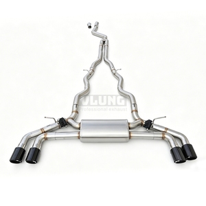 Sistema de Escape Catback con Válvula Inteligente de Acero Inoxidable Pulido para BMW <span class=keywords><strong>530</strong></span>/530i <span class=keywords><strong>G30</strong></span> 2.0T B48 2018-2024, Mejora de Sonido Agresivo - Product Image 1