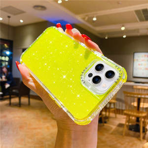 Custodia morbida per paraurti Glitter antiurto per iPhone 14 Plus <span class=keywords><strong>13</strong></span> Pro Max 12 <span class=keywords><strong>Mini</strong></span> 11 Pro XS Max 8 Plus custodia per cellulare - Product Image 5