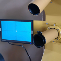 Collimateur laser F550CCD-D3a pour station totale, support d'étalonnage pour station totale de topographie, théodolite et niveau laser