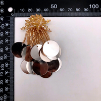 Pendentifs en perles de plastique faits à la main, pour vêtements, chaussettes, accessoires de manteau, décoration de bijoux DIY