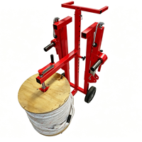 Rak Penyimpanan Mobile Multi-Slot Industri OEM, Troli Organizer dengan Roda Terkunci, Baja Struktural Kekuatan Tinggi, Lapisan Bubuk Premium