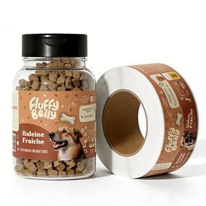 Etiqueta Personalizada para el Cuidado de los Ojos de Mascotas para Productos de Limpieza Ocular - Product Image 2