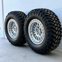 Jantes en alliage Beadlock 6x135 6x139.7 5x5 17x9 18x9 19x9 pouces, roues forgées sur mesure pour Wrangler Ford Toyota Hilux, roues tout-terrain