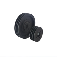 Poulie dentée synchrone en fonte SPZ, fonderie, fer, industriel, sur mesure, OEM
