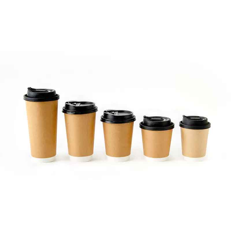 Yucheng 16 oz Disposable Bio-Degradable Double Wall Coffee Paper Cup with PE Paint Coat Mystery Blind Takeaway for Wine