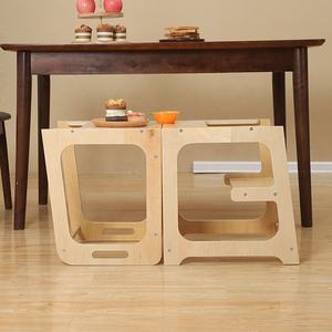 Nhà bếp bước phân có thể gập lại học tập tháp với đường sắt an toàn bảng đen và 3 điều chỉnh chiều cao cho trẻ em sử dụng - Product Image 5