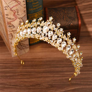 रोसा बेसी हस्तनिर्मित चांदी रानी के ताज सोने की लुंगी रानी मुकुट सोने की छंटाई हुई - Product Image 5