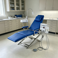 Sillón Dental Plegable Móvil Directo de Fábrica, Unidad de Tratamiento Dental Manual Ligera para Consultorio Dental y Centro Médico