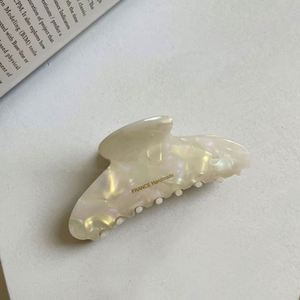 with min <b>Ornament</b> French Fashion Acetate High Quality Elegant <b>Large</b> Pan Kids Hair Claw Clip English Letters Party Use - Product Image 6
