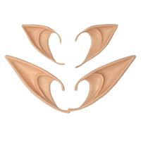 Faux oreilles d'elfe, accessoires de cosplay, douces, réalistes, respectueuses de la peau, pour Halloween, mascarade, carnaval, fête, déguisement