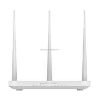 El enrutador Wifi F3 a precio de fábrica admite once idiomas en el hogar 300Mbps 1WAN + 3LAN + 2,4 GHz 5dBi enrutador Wifi enrutador inalámbrico