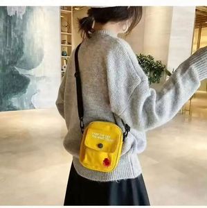 Mini Bolso Bandolera de Lona para Teléfono Móvil, Bolso de Pecho con Cierre, Diseño de Dibujos Animados, para Mujer, Venta al Por Mayor Z0929 - Product Image 3