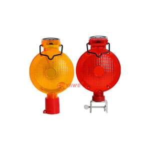 Luz <span class=keywords><strong>LED</strong></span> Solar para Barricadas, <span class=keywords><strong>Baliza</strong></span> de Seguridad Vial de Alta Visibilidad con Carcasa Impermeable para Construcción - Product Image 2