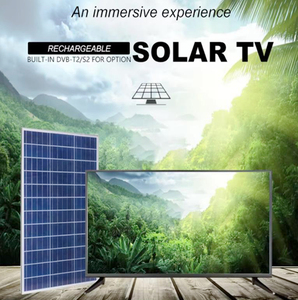 Televisor Inteligente HD de 32 Pulgadas, Recargable con Energía Solar de 12V, con Sistema PAL NTSC SECAM, Colorido (Personalizado), Modelo SNTV-32 SNTV-3 - Product Image 1
