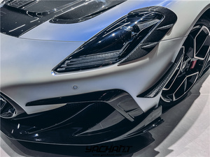 2020-2023 Khô Sợi Carbon Cơ Thể Kit Mc20 Msy Phong Cách Phía Trước Bumper & Side Ống Trang trí Tương Thích Với Xe Mô Hình - Product Image 3