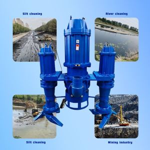 Pompe à boue submersible électrique à haute résistance à l'abrasion, pompe de dragage robuste pour les rejets miniers et le traitement des minerais - Product Image 4