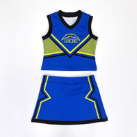 Ensemble de costumes de danse de cheerleading personnalisés, nouvelle mode, design par sublimation, uniformes de cheerleading
