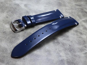 Venta al por mayor de cuero de caballo cordobés personalizado 20mm 21mm 22mm correa de reloj de cuero correa de liberación rápida para Apple Watch Series - Product Image 5