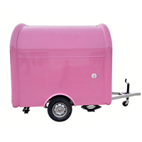 Camión de Comida Redondo TUNE, Carrito de Comida Multifuncional, Camioneta de Pizza Móvil en Venta