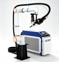 Système de soudage laser robotisé intégré à 6 axes, machine de soudage multi-angles avec bras robotique collaboratif de sécurité homme-machine