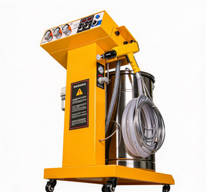 Machine de revêtement électrostatique à haute efficacité pour jantes de roues, machine de pulvérisation de poudre métallique - Product Image 3