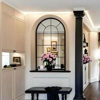 Estilo Francés de Alta Gama, Precios Competitivos para Casas Pequeñas, Arcos de Aluminio, Arcos para Ventanas Abatibles, Diseño, Tamaño y Color Personalizados