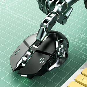 เมาส์เกมมิ่งไร้สาย RGB แบบชาร์จได้ เงียบ พร้อมปีกเคลือบไฟฟ้า รับผลิตตามสั่ง ขายส่งจากโรงงาน พร้อมโลโก้ของลูกค้า - Product Image 6