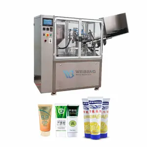 Weibang WB-100FW Volautomatische Zacht Buis Vullen Afdichting Machines Tandpasta Buis Vulmachine