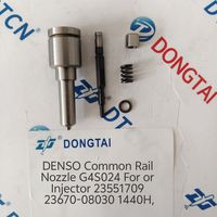 Boquilla Common Rail G4S024 para Inyector Diesel, Nueva, de Acero Inoxidable, Números de Pieza del Motor G3S60 23551709 23670-08030 1440H
