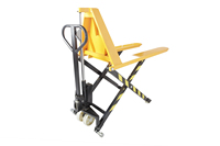 Promotion : Chariot élévateur à ciseaux hydraulique mobile en acier de 1500 kg, type plateforme, pour 4 personnes, 0.25