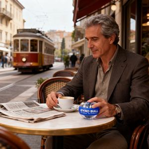 Nouveauté : <span class=keywords><strong>Gyroball</strong></span> LED 360° rotatif pour exercices de poignet avec étui de transport pour la salle de sport portable et l'entraînement à domicile - Product Image 4