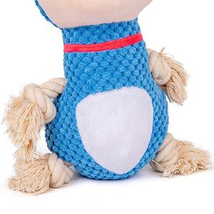 थोक कपास रस्सी बेवकूफ गधे पालतू जानवर संवर्धन लक्जरी पालतू कुत्ते चउ खिलौने - Product Image 2