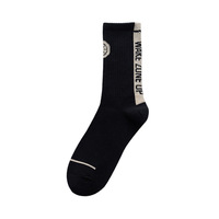 Chaussettes de course à compression en coton de haute qualité personnalisées OEM, chaussettes de randonnée athlétiques à coussinets, chaussettes unisexes pour hommes et femmes, logo en bas