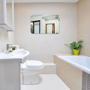 Specchio Adesivo in Acrilico di Alta Qualità, Ovale, Personalizzabile, Resistente alle Cadute, Rimovibile, per Bagno, Soggiorno, Armadio, <span class=keywords><strong>Camera</strong></span> <span class=keywords><strong>da</strong></span> <span class=keywords><strong>Letto</strong></span> - Product Image 6