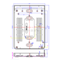 Fabricants de boîtiers électroniques pour équipements réseau, personnalisation DIY, traitement, boîtier en plastique ABS pour routeur Wi-Fi sans fil
