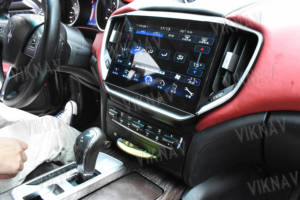 Radio de coche de 10,26 pulgadas para Maserati Ghibli 2014-2017 sistema multimedia de navegación GPS <span class=keywords><strong>Android</strong></span> con pantalla IPS DVR WiFi carplay - Product Image 2