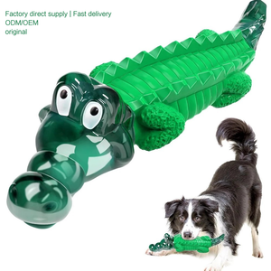 Giocattoli da Masticare di Lusso a Forma di Coccodrillo in Gomma Resistente per Cani Aggressivi/Giocattoli Durevoli per Cani di Taglia Grande - Product Image 1