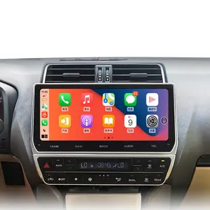 360 mới Carplay 12.3 "inch Android 6GB + 128GB Car DVD Player GPS Wifi đài phát thanh cho Toyota Land Cruiser Prado 150 2018 2019 2020