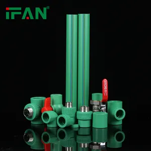 IFAN produsen bahan pemipaan 20mm - 110mm pipa air Fitting Polipropilena PPR