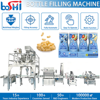 Machine d'emballage multi-têtes pour pots, aliments soufflés, riz, flocons de maïs, pop-corn, bâtonnets de crevettes, bouteilles et canettes – Machine de remplissage et d'emballage