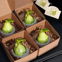 Diffuseur désodorisant en forme de fruit pour voiture, ornement parfumé à fixer sur grille d'aération, perle parfumée purifiante