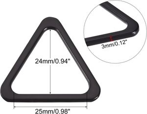 หัวเข็มขัดโลหะรูปสามเหลี่ยมสำหรับงาน DIY - Product Image 2