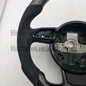 La nouvelle fibre de carbone Alcantara explosive la plus populaire pour Audi B9 B8 C8 A4 A6 A7 R8 TT RS A8 Q7 volant de voiture - Product Image 3