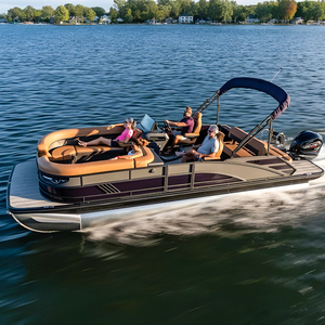 2026 Kinocean S27A Barco De Pontão De Alumínio De Luxo 10 Pessoa Esporte Série Iate com Console Tela Arco Elétrico para Festa De Pesca - Product Image 1