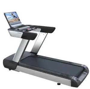 new design commercial fitness indoor gym equipment treadmill machine with Screen
